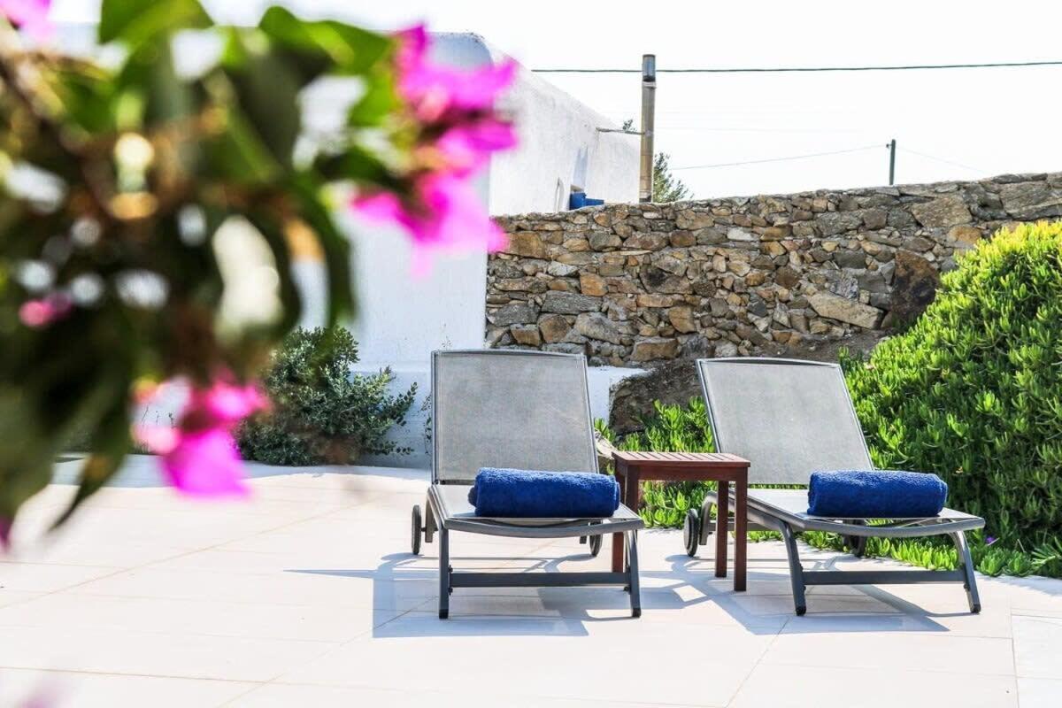 Ortus Ivory Mykonian Lux Villa With Pool! Mykonos Town Exterior photo